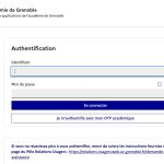 Webmail de l'académie de Grenoble : instructions d'accès